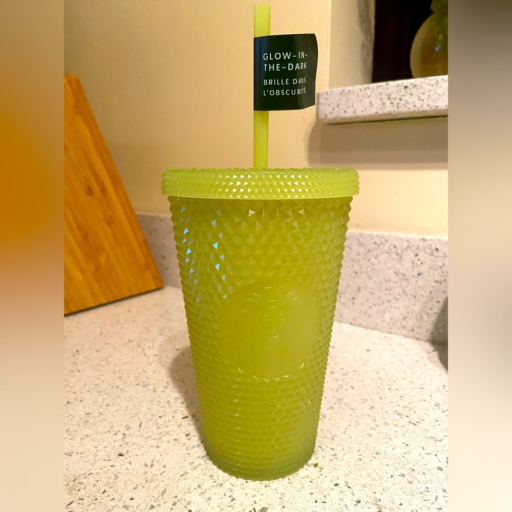 Glow In The Dark Lemongrass 16 oz Starbucks Cup Tumbler